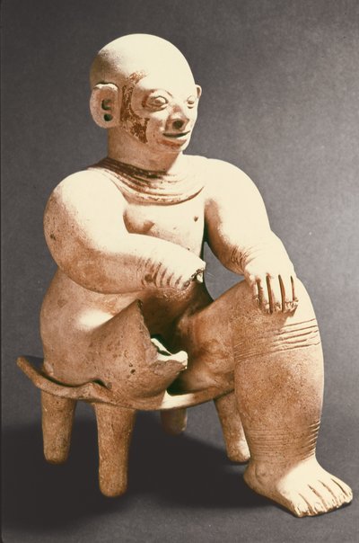 Figura maschile seduta, Eldorado da Pre Columbian